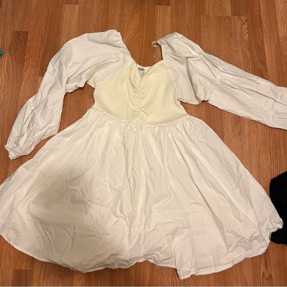 Arula white dress 🤍🍦!